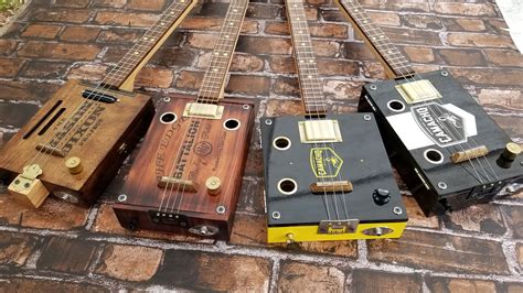 cigar box electrical box|southern fire cigar box guitars.